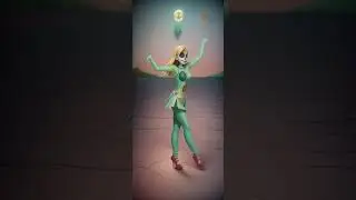 Tiny ai dancer. #festival #dance #ai