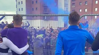 Live from the car park!