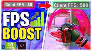 BEST FPS BOOST & PERFORMANCE GUIDE + FIX FPS DROPS | Valorant Optimization Guide