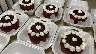 RESEP BENTO RED BELVET PALING MUDAH ANTI GAGAL RASA DIJAMIN ENAK