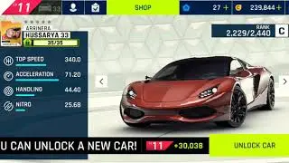 Asphalt 9 unlock Arrinera Hussayra 33 😎