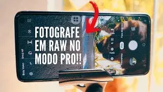 USANDO o modo PRO da câmera de celular!! (Galaxy S10)