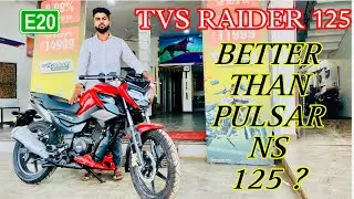 King 👑 of 125cc TVS Raider 125 Disc Top Model Review | On Road Price New Update Mileage Top Speed🔥