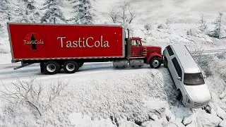 BeamNG Drive - Realistic Crossroad Crashes #5