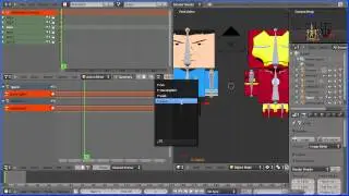 Blender Tutorial - Animating Dialogue Using Speech Bubbles Making Them Appear and Disappear