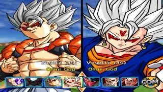gogeta vs vegetto dragon ball budokai tenkaichi 3 mod (gameplay)