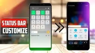 Atlast Notification Bar Changer Option Enable For All Android | How To Customize status bar