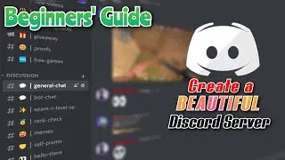 Create a BEAUTIFUL Discord Server from Scratch in 15 Minutes - For Beginners
