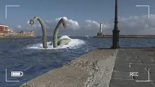 Lochness II Caught On Camera Entering Pier