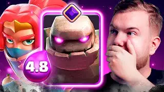 NEW META GOLEM BOSS BANDIT DECK IN CLASH ROYALE!