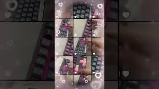Gaming keyboard asmr! 