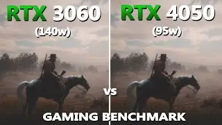 Laptop RTX 4050 vs RTX 3060 Gaming Test | Tested in 10 Games | Lenovo LOQ vs Acer Nitro 5 |