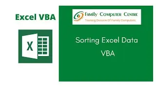 Excel VBA Tutorial | Sorting data in excel using vba