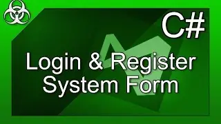 Login/Register Form with Filesystem & Directories in C# Visual Studio Tutorial