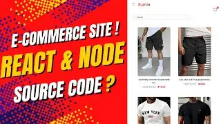 E-Commerce Website Using React.js, Node.js, PostgreSQL