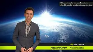 Future weather forecast for Christmas 2054