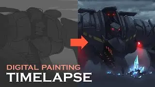 digital painting | time lapse | Aditya Chandran Art