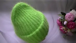 МАКУШКА ПРОСТО ВОСТОРГ!!! МОДНАЯ ШАПКА АНГЛИЙСКОЙ РЕЗИНКОЙ!!!