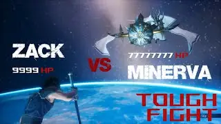 Crisis Core: FF7 Reunion - Chapter 4 Zack VS Minerva [Hard]