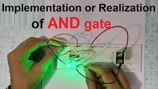 What is AND gate? | Practical on Implementation of AND gate | IC 7408 | AND gate practical