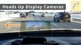 Heads Up Display with Rear view, Blind spot cameras - HUDWAY Drive 3 camera HUD upgrade review