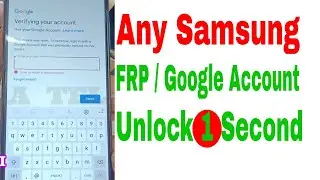 Any Samsung FRP Unlock By Magma Tool II Samsung A12 A125F FRP Google Account Bypass 1 Second