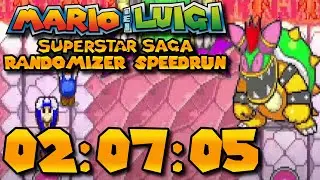 Mario & Luigi Superstar Saga Randomizer (No ER) in 2:07:05