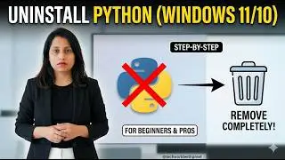 How to Uninstall Python on Windows 11 (Properly & Completely!) 🐍
