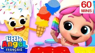Visitons le marchand de glace + 1H de Comptines pour Enfants | Little Angel Français