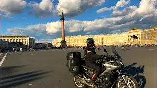 Motorcycle Trip (12) Russia 🇷🇺🇫🇮🇪🇪🇱🇻🇱🇹 Baltic States NC750X Russland, Мотопутешествие
