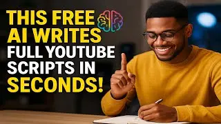 This FREE AI Writes Full YouTube Scripts in Seconds!