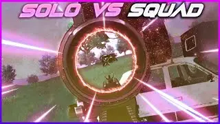 PUBG Mobile - 2 Mins Of Solo Vs Squad | Beat Sync Montage #SKVGAMING #PubgMobileIndia #SoloVsSquad