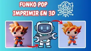 la AI en la impresión 3D (HAS TU FUNKO POP PARA IMPRIMIR EN 3D)