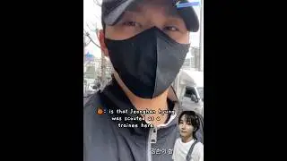 #seungkwan tells the story how #jeonghan got casted in sadang line 😇😆 #seventeen