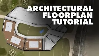 How I make Textured Floorplans in Photoshop - Architecture