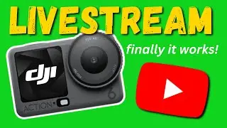 DJI Osmo Action 6 YouTube Live Streaming — Full Tutorial