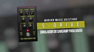 S-DRIVE - Simulador de Sansamp para Baixo Gratuito