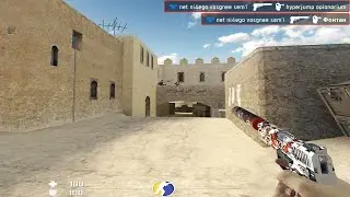 НАПАРНИКИ в CS:SOURCE ClientMod 2024 - map de_dust2 de_inferno_csgo
