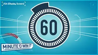 Minute to Win It USA - Season 1 (Display Screen Timer) || M2WI - Every Second Counts