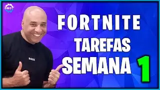 COMO COMPLETAR DESAFIOS / TAREFAS SEMANAIS DO FORTNITE, SEMANA 1 #fortnite