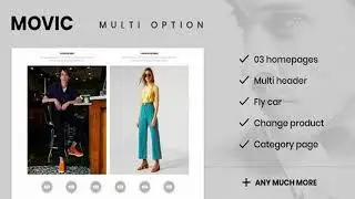 Movic Prestashop 1.7.5.x Theme for Fashion | Clothing| Bags | Shoes | Accessories | Themeforest