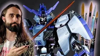 How to Hand Paint Custom Gundam Models and Manage Burnout