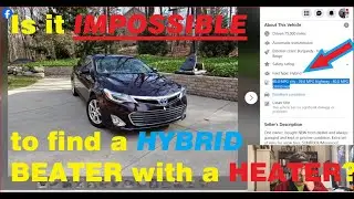 Would YOU buy this USED HYBRID?