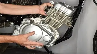 Honda XR150L Engine Removal