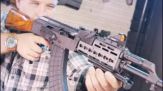 AK47 Rail and Pistol Grip Install Highly Educational Tutorial