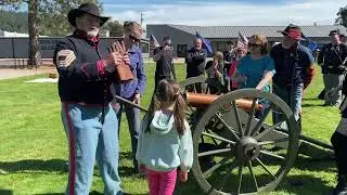 Civil War Cannon Firing and Displays