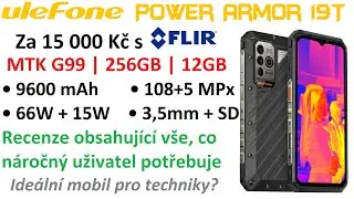 Telefon s termokamerou - Ulefone Power Armor 19T