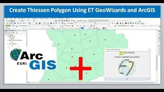 Create Thiessen Polygon Using ET GeoWizards and ArcGIS
