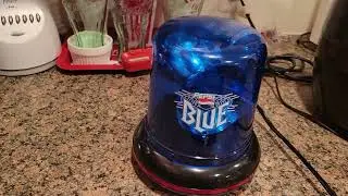 what is this Pepsi Blue rotating light??