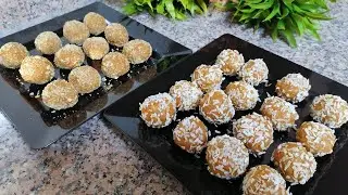 عندك جزر وحابة تعملي وصفة حلو سريع؟ تعالي نعمل كرات الجزر الشهية 😍 جربوووها👌❤️